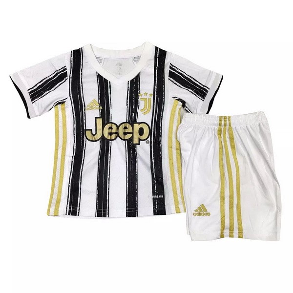 Camiseta Juventus 1ª Niños 2020/21 Blanco Negro